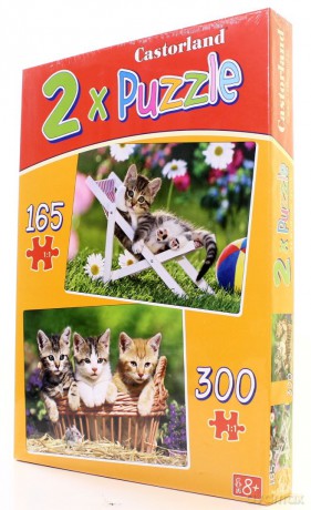 CASTOR 2w1 70+120 Kotki w ogrodzie 021116 [PUZZLE]