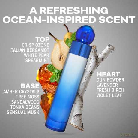 360° Very Blue - EDT - Volume: 200 ml