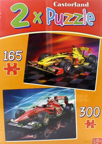 CASTOR 2w1 70+120 Samochody wyścigowe 021123  [PUZZLE]