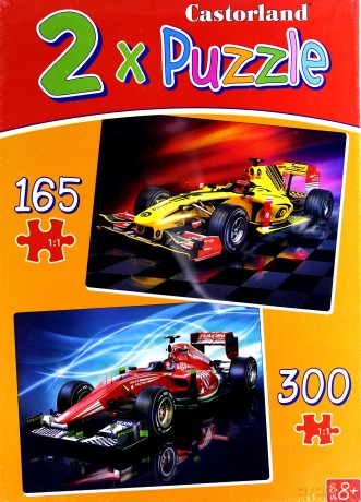 CASTOR 2w1 70+120 Samochody wyścigowe 021123  [PUZZLE]