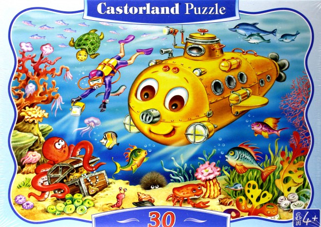Castor 30 Łódka podwodna 03396 [PUZZLE]