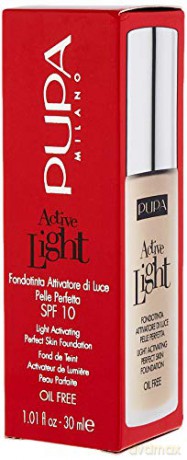 active light - fondotinta n.008 very light porcelain