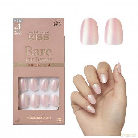 Adhesive nails Bare-But-Better Premium Nails - Mocha 30 pcs