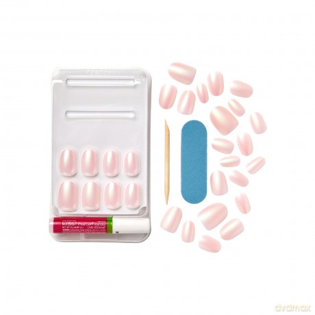 Adhesive nails Bare-But-Better Premium Nails - Mocha 30 pcs