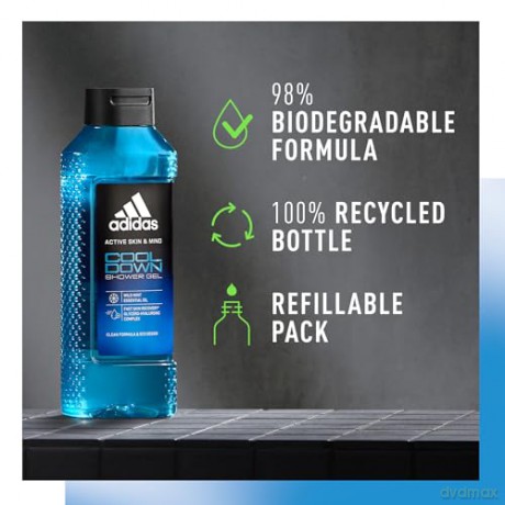 Adidas - Active Skin & Mind - Duschgel Cool Down Herren 400 ml