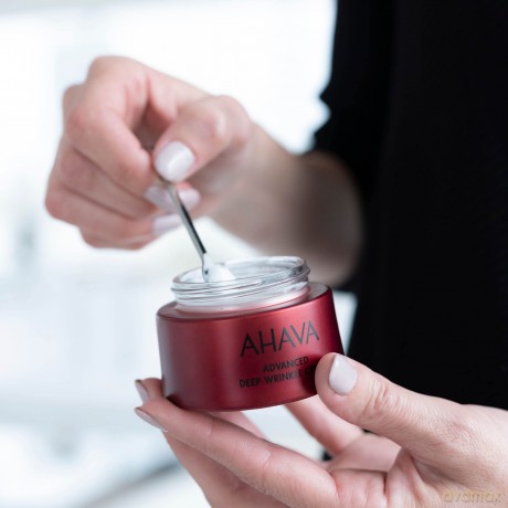 AHAVA Advanced Deep Wrinkle Cream - Anti-Aging Gesichtscreme für Frauen und Männer - Reduziert Falten und feine Linien - 50ml