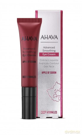 AHAVA Apple of Sodom Fortgeschrittene Smoothing Augencreme (15 ml) - zur Konturierung und Befeuchtung Augenhaut