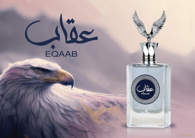 AL WATANIAH Eqaab - Luxusduft Unisex, Eau de Parfum 100ml, raffinierter und zeitloser Duft, langanhaltendes Aroma für Männer und Frauen