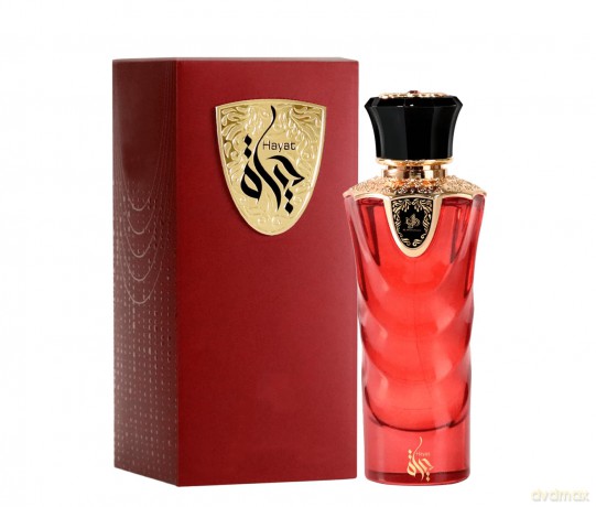 AL WATANIAH Hayat - Luxus-Unisex-Parfüm, Eau de Parfum 100 ml, vitalisierender und raffinierter Duft