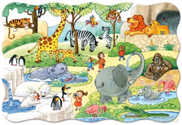 Castor 20 El. Maxi W Zoo 02221 [PUZZLE]