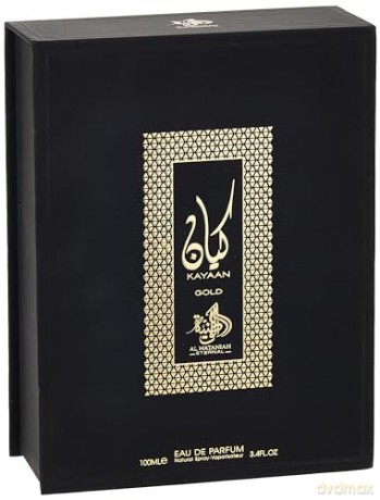 AL WATANIAH Kayaan Gold Luxuriöses Herrenparfum, Eau de Parfum, 100 ml, langanhaltender und eleganter Duft