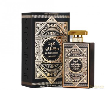 AL WATANIAH Oud Mystery Intense - Luxus-Unisexparfüm, Eau de Parfum 100ml, holzig und rätselhaft im Duft