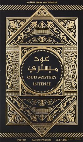 AL WATANIAH Oud Mystery Intense - Luxus-Unisexparfüm, Eau de Parfum 100ml, holzig und rätselhaft im Duft