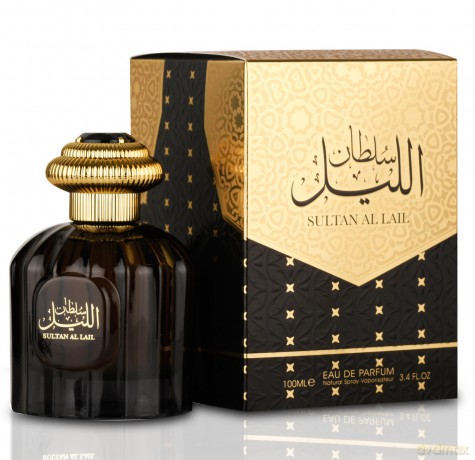AL WATANIAH Sultan Al Lail - Luxuriöses Unisex-Parfüm, Eau de Parfum 100ml, Nachtlicher und Raffinierter Duft