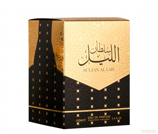 AL WATANIAH Sultan Al Lail - Luxuriöses Unisex-Parfüm, Eau de Parfum 100ml, Nachtlicher und Raffinierter Duft