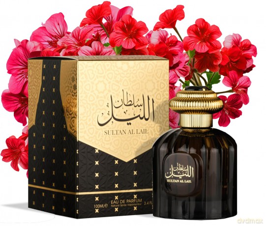 AL WATANIAH Sultan Al Lail - Luxuriöses Unisex-Parfüm, Eau de Parfum 100ml, Nachtlicher und Raffinierter Duft