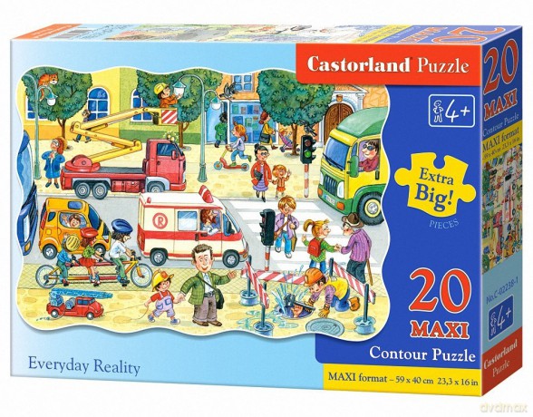 Castor 20 El. Maxi Codzienność 02238 [PUZZLE]