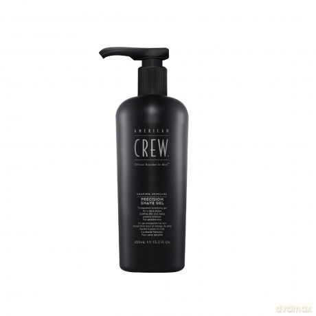 AMERICAN CREW Precision Shave Gel 450 ml Rasiergel für eine präzise Rasur bei normalen oder feinen Bärten