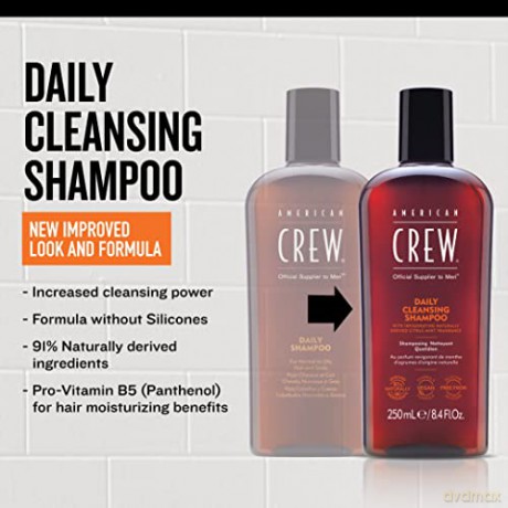 AMERICAN CREW Shampoo 1000 Ml Zitrus, Minze