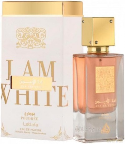 Ana Abiyedh Poudree Lattafa perfumes 60 ml