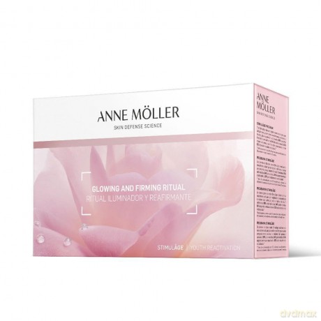 ANNE MOLLER Stimulage Lichtcreme, Nachschärfer, SPF15, 50 ml, Standard, gemischt + 3 Produkte, Geschenkset