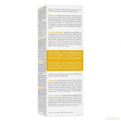 Aquafluide Ultraleichte Textur, feuchtigkeitsspendend, SPF50+, 40 ml, Photoderm für empfindliche Haut Bioderma
