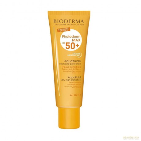 Aquafluide Ultraleichte Textur, feuchtigkeitsspendend, SPF50+, 40 ml, Photoderm für empfindliche Haut Bioderma