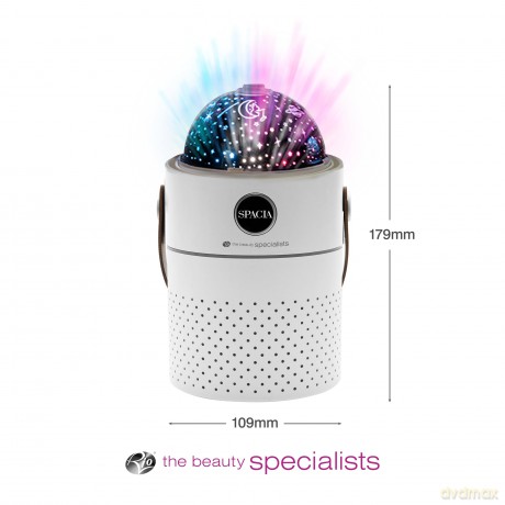 Aroma diffuser with Spacia projector