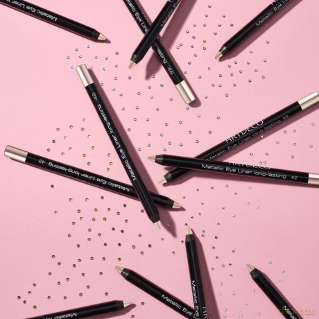 ARTDECO Metallic Eyeliner longlasting - Metallischer Augenkonturstift in Gel-Textur - 1 x 1,2 g