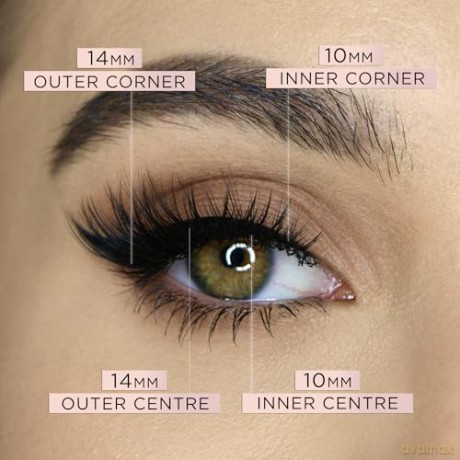 Artificial eyelashes Hidden Agenda Cutting Edge 10-14 mm
