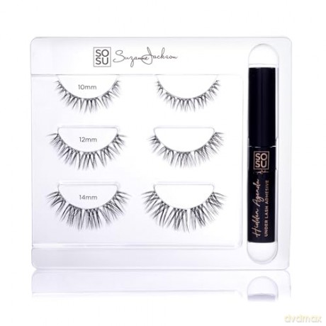 Artificial eyelashes Hidden Agenda Dramatized Lashes 10-14 mm