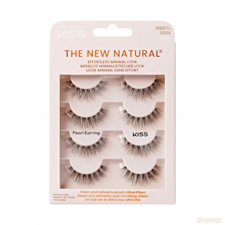 Artificial eyelashes Multipack The New Natural Pearl Earring