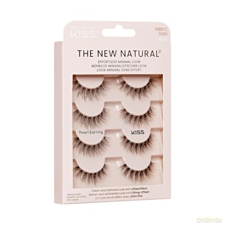 Artificial eyelashes Multipack The New Natural Pearl Earring