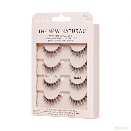 Artificial eyelashes Multipack The New Natural Pearl Earring