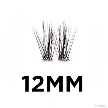 Artificial tufted eyelashes Hidden Agenda Undetectable Lashes 12 mm
