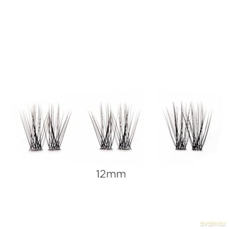 Artificial tufted eyelashes Hidden Agenda Undetectable Lashes 12 mm