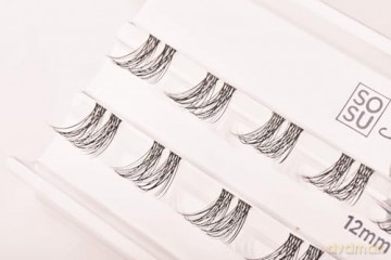 Artificial tufted eyelashes Hidden Agenda Undetectable Lashes 12 mm