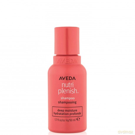 AVEDA Nutriplenish Hydrating Deep Moisture Shampoo Travel Size, 50 ml