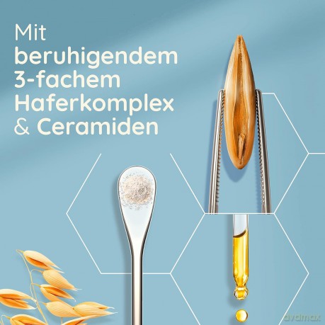 Aveeno Dermexa Tägliche Emollentien Creme (200 ml), Körperlotion für sehr trockene Haut, die zu Ekzemen neigt, natürliche Hautpflege mit Hafer und Ceramiden, vegan*
