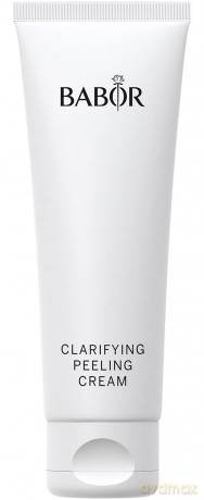 BABOR Clarifying Peeling Cream für ölige Haut, Klärendes Gesichtspeeling, Vorbereitung für Pflege und Selbstbräuner, Ohne Alkohol, Vegane Formel, 1 x 50 ml
