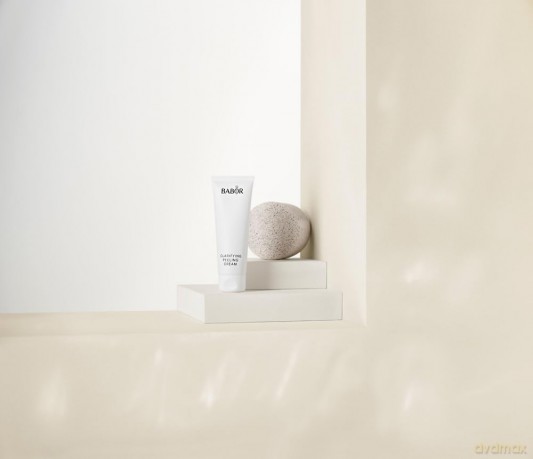 BABOR Clarifying Peeling Cream für ölige Haut, Klärendes Gesichtspeeling, Vorbereitung für Pflege und Selbstbräuner, Ohne Alkohol, Vegane Formel, 1 x 50 ml
