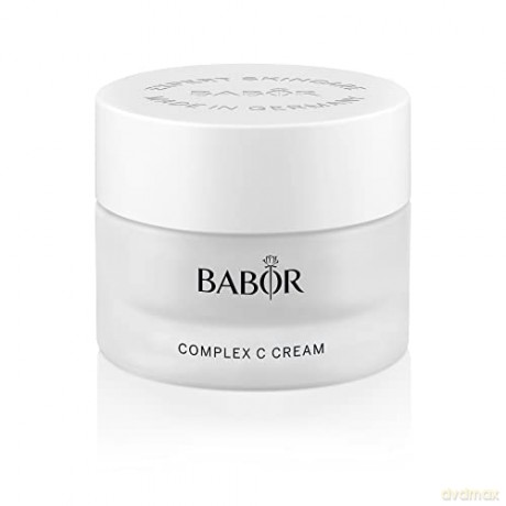 BABOR CLASSICS Complex C Cream, Reichhaltige Gesichtscreme mit Vitaminen für müde, entkräftete Haut, Zur Stärkung der Hautschutzbarriere, 50 ml