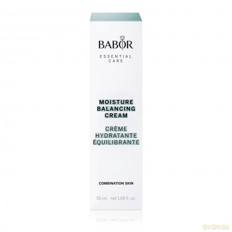 BABOR ESSENTIAL CARE Moisture Balancing Cream, Leichte mattierende Gesichtscreme für Mischhaut und fettige Haut, Mit Vitamin E, Vegane Formel, 50 ml