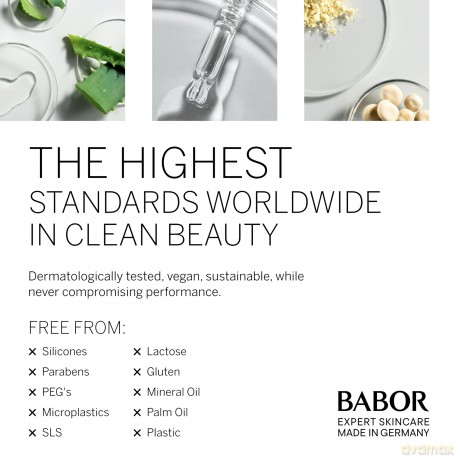 BABOR Gentle Cleansing Cream für trockene und empfindliche Haut, Besonders milde, hautfreundliche und cremige Reinigungslotion, Vegane Formel, Gentle Cleansing Milk, x 200 ml