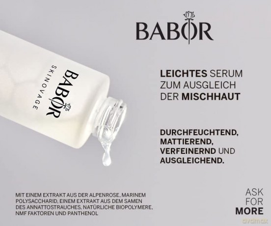 BABOR SKINOVAGE Balancing Serum für Mischhaut, Anti Aging Feuchtigkeitspflege, Für einen mattierten Teint und verfeinerte Poren, 30 ml