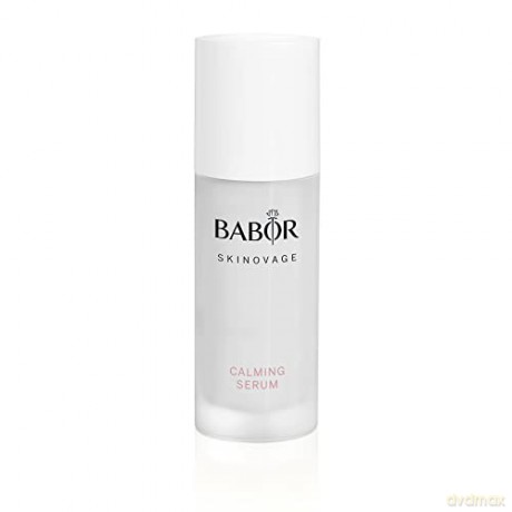 BABOR SKINOVAGE Calming Serum für empfindliche Haut, Beruhigendes Serum mit Mandelöl und Vitamin E, Ohne Farb- oder Duftstoffe, Vegane Formel, 30 ml