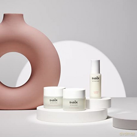 BABOR SKINOVAGE Calming Serum für empfindliche Haut, Beruhigendes Serum mit Mandelöl und Vitamin E, Ohne Farb- oder Duftstoffe, Vegane Formel, 30 ml