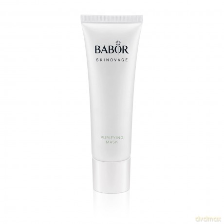 BABOR SKINOVAGE Purifying Mask für ölige, unreine Haut, Mattierende, klärende Intensivmaske mit Anti-Age-Effekt, Vegane Formel, 50 ml