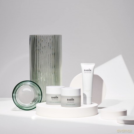 BABOR SKINOVAGE Purifying Mask für ölige, unreine Haut, Mattierende, klärende Intensivmaske mit Anti-Age-Effekt, Vegane Formel, 50 ml