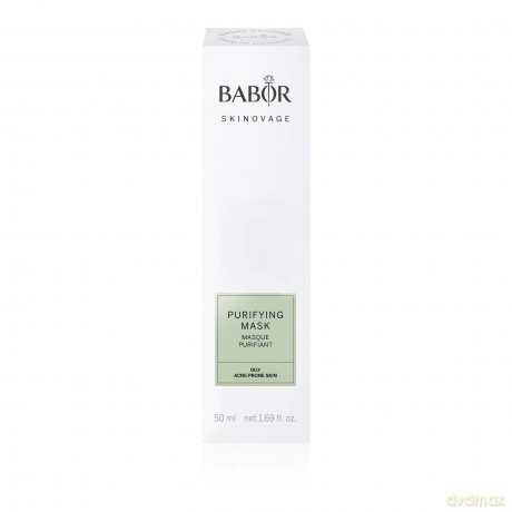 BABOR SKINOVAGE Purifying Mask für ölige, unreine Haut, Mattierende, klärende Intensivmaske mit Anti-Age-Effekt, Vegane Formel, 50 ml